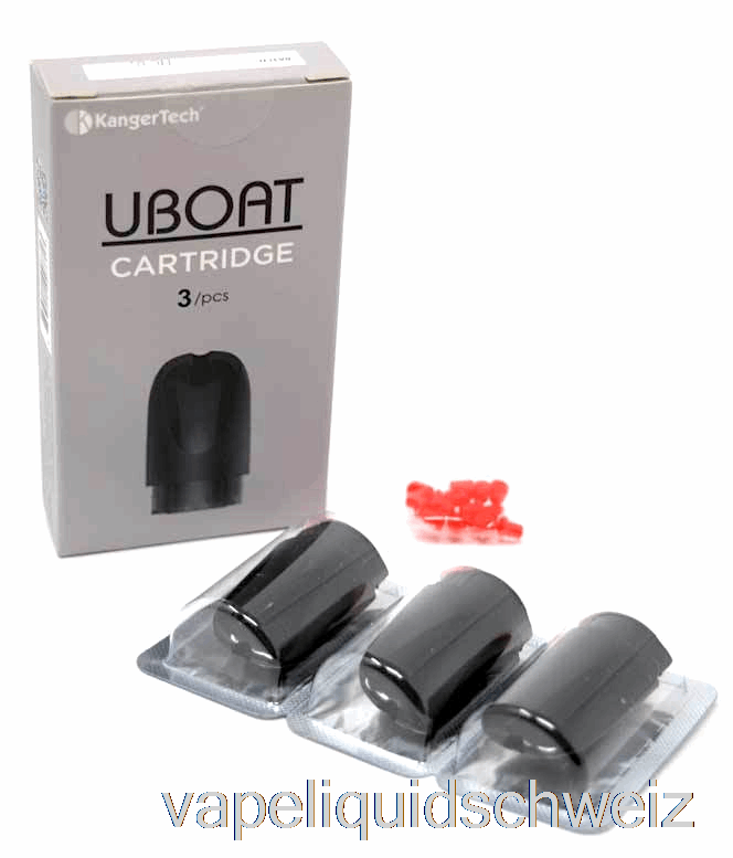 Kanger Uboat Ersatz-Pod-Kartuschen 1,5 Ohm Spulen (3er-Pack) Vape Schweiz